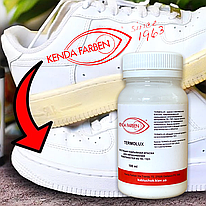 Біла фарба для оновлення кольору підошви (TR/ТЕП) KENDA FARBEN TERMOLUX, 100 мл