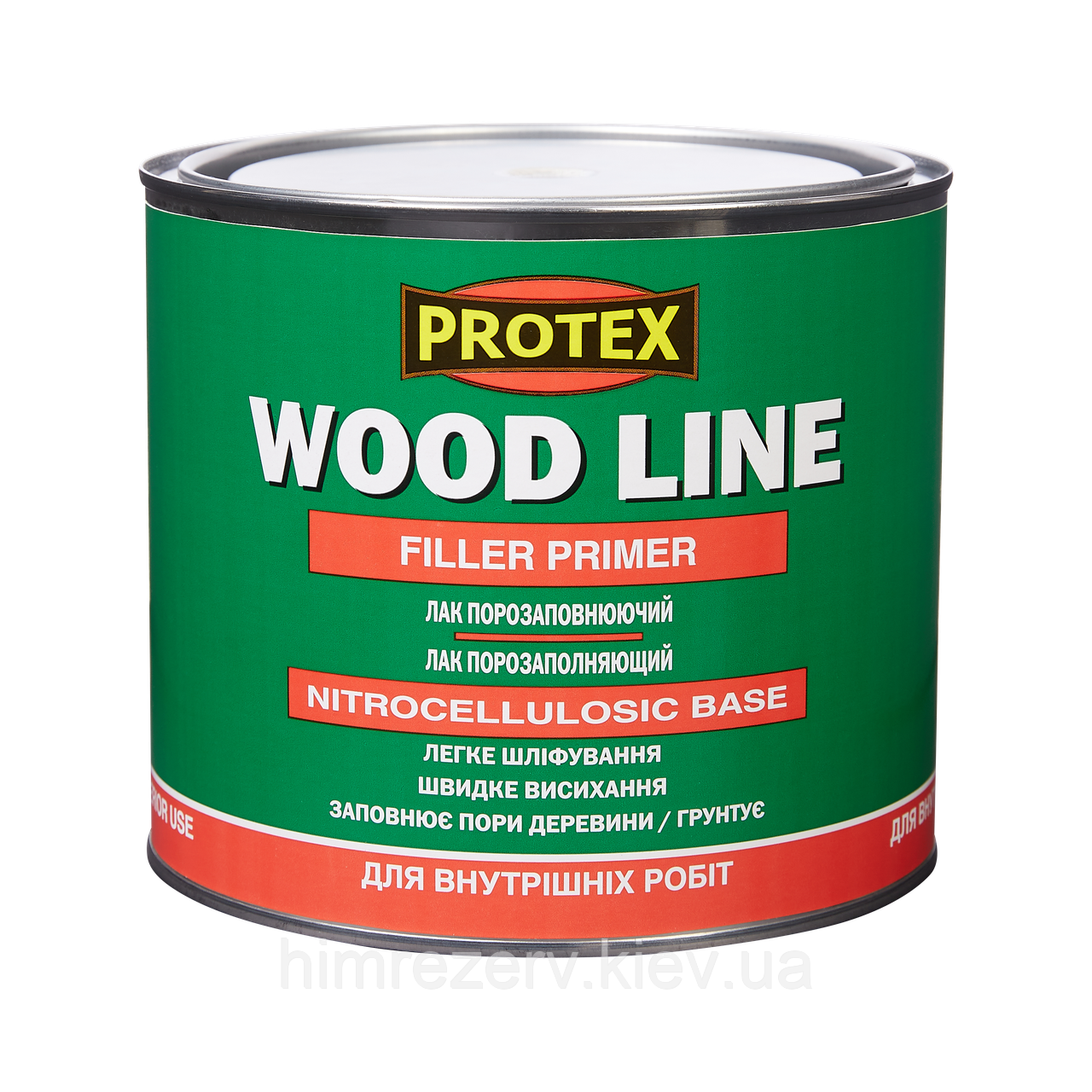 Лак порозаповнюючий для паркету та деревини WOOD LINE PROTEX 1.95кг (2.1л)