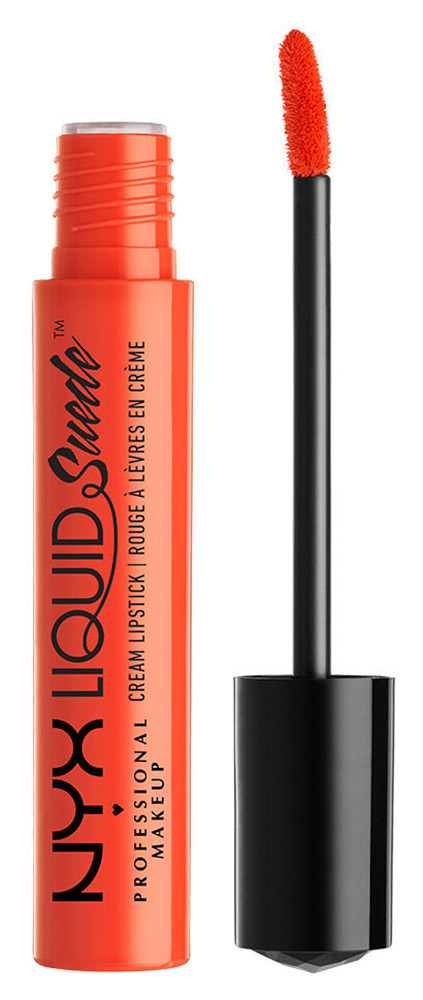 Рідка помада NYX Liquid Suede Cream Lipstick orange county 05