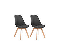 Набор из 2 стульев для столовой Dark Grey DAKOTA II