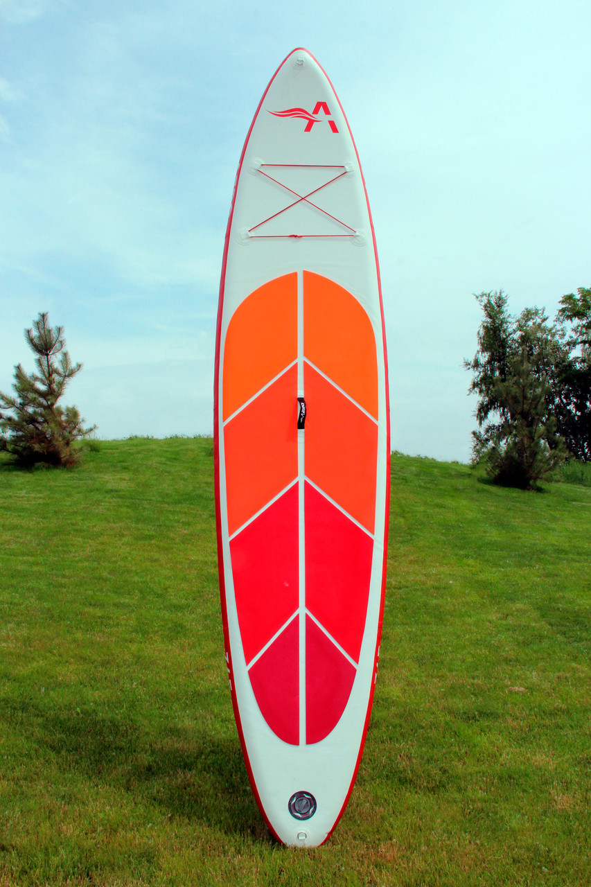 Надувная SUP доска AERO Board 12" (365x82x15см) Red - фото 6 - id-p1431751646