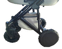 Чохли набір на 4 колеса для дитячої коляски (спець. вологозахисний. напилення, Польща) на коляску від пилу бруду з