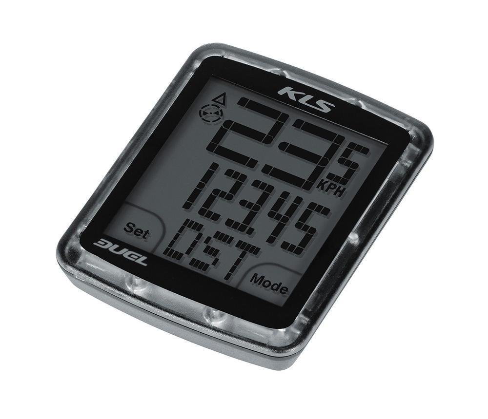 Велокомпютер KLS Duel WL 10 провідний з сенсорним екраном 53812869, фото 1