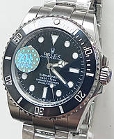 Годинник Rolex Submariner black механіка. клас AAA