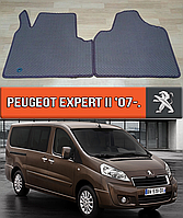 ЕВА коврики Пежо Эксперт 2007-н.в. EVA резиновые ковры на Peugeot Expert 2