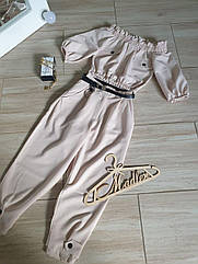 Модний комплект для дівчаток Дана розміри 140, тм Madlen