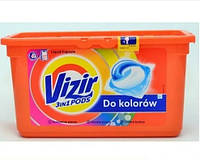 Капсулы для стирки визир VIZIR COLOR колор для цветного белья 41шт