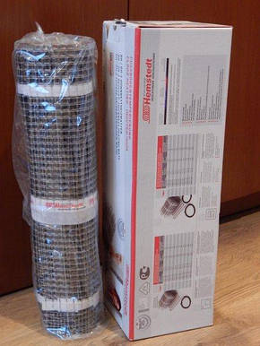 Нагрівальний мат під плитку Hemstedt Di Si H 1м2 двожильний 150W, фото 2