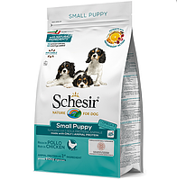 Schesir Small Dog Puppy Сухий корм для цуценят міні і малих порід 0.8 кг