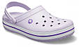 Жіночі Сабо Крокс Crocs Crosband Лавандового кольору, фото 3