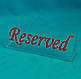 Табличка на стіл RESERVED прозора, фото 2