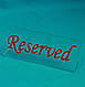 Табличка на стіл RESERVED прозора, фото 7