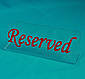 Табличка на стіл RESERVED прозора, фото 8