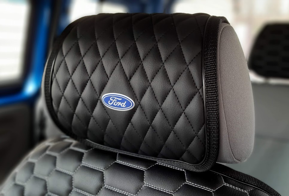 Чехол на підголовник FORD BLACK