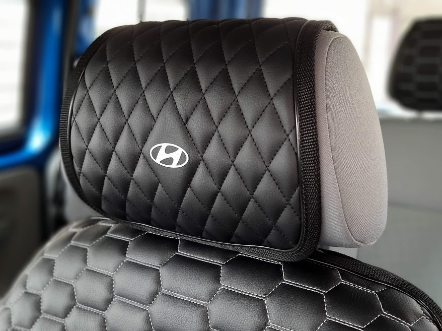 Чехол на підголовник HYUNDAI BLACK