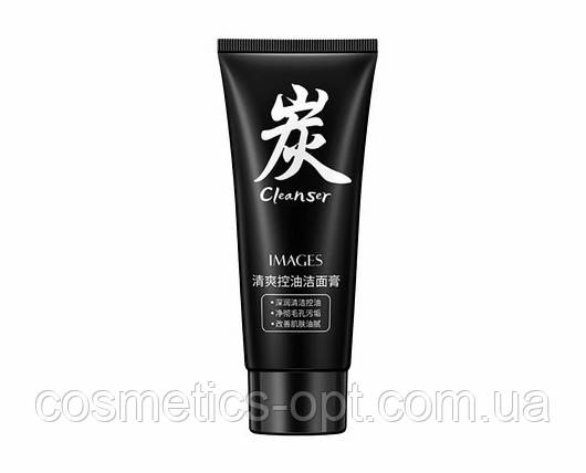 Пінка для проблемної шкіри з бамбуковим вугіллям Images Black, 60 g