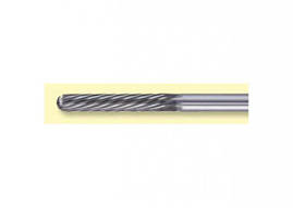 Фреза для обробки металу паралельна твердосплавна 2,3 мм  заокруглена циліндрична (виробник Bredent