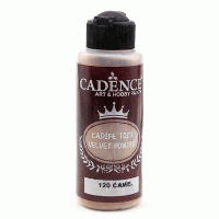 Флок бархатная пудра Cadence Velvet Powder, 120 мл, Карамель