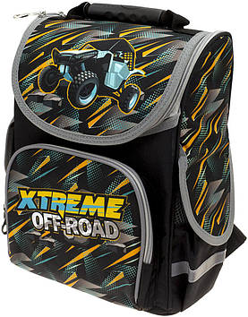 Ранець каркасний "Space" Xtreme off-road орт.сп.,1осн.,3дод.від.33х26х26см №988835