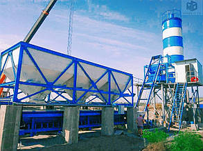 Стаціонарний Бетонний завод АБЗУ-45 МЗБУ (45м3/год) від МЗБУ (ГК Моноліт)