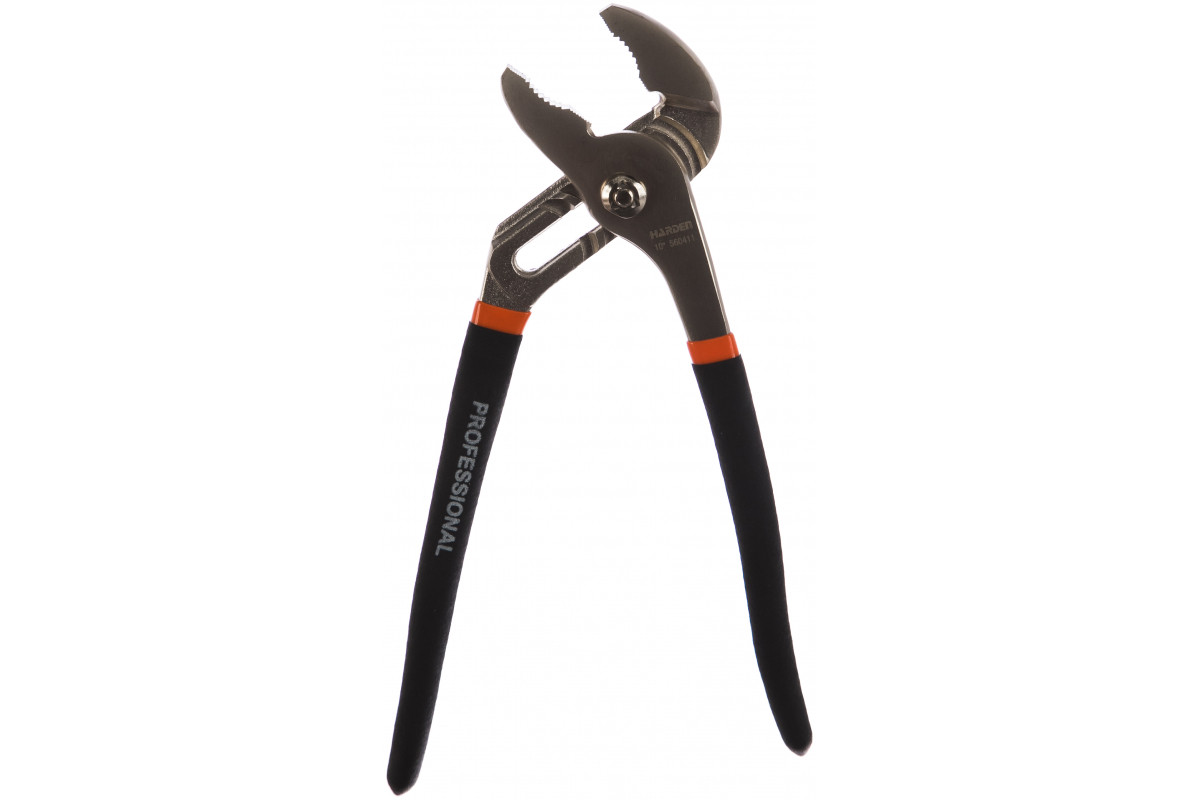 Переставні кліщі вигнуті професійні 10", 250 мм Harden Tools 560411