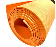 Килимок Силіконовий для Йоги і спорту (помаранчевий)