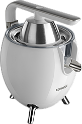 Соковитискач для цитрусових з нержавіючої сталі Concept CE3530 білий