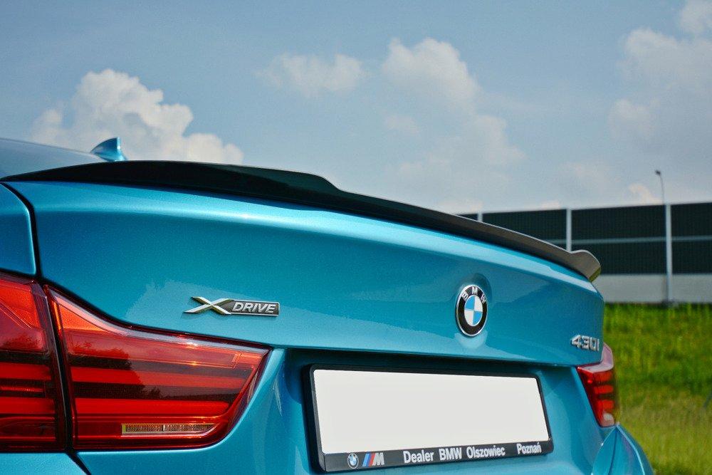 Спойлер BMW F36 тюнінг сабля елерон