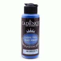 Флок бархатная пудра Cadence Velvet Powder, 120 мл, Синий