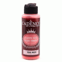 Флок бархатная пудра Cadence Velvet Powder, 120 мл, Красный