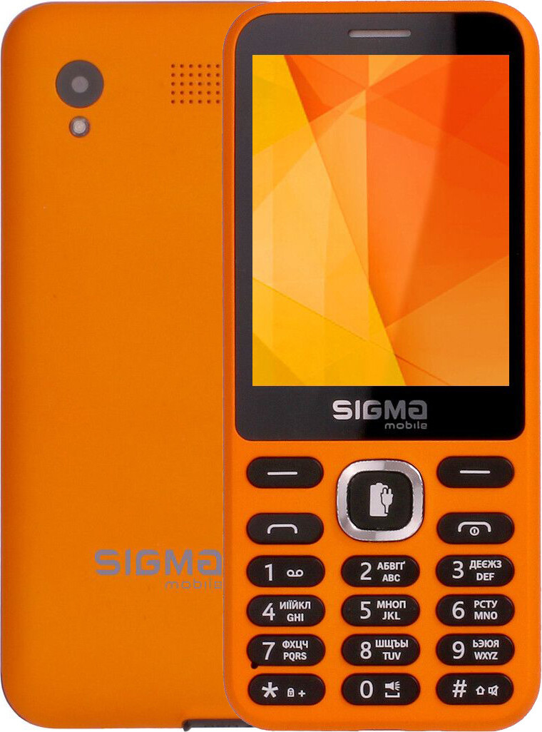 Телефон Sigma X-Style 31 Power Orange Гарантія 12 місяців