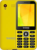 Телефон Sigma X-Style 31 Power Yellow Гарантія 12 місяців