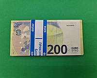 Деньги сувенирные подарочные 200 евро