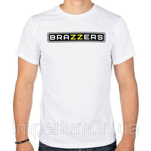 Стильна футболка лого Brazzers