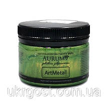 Фарба акрилова декоративно-художня Aurum ArtMetall Зелена бронза 100 г, фото 2