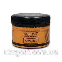 Фарба акрилова декоративно-художня Aurum ArtMetall Червоне золото 100 г, фото 2