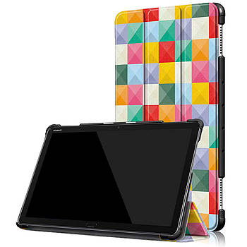 Чохол-книжка Colored Cover для Huawei MediaPad M5 Lite 10.1 Cubes