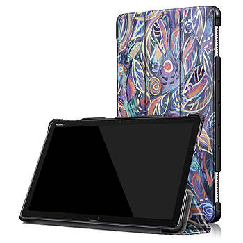 Чохол-книжка Colored Cover для Huawei MediaPad M5 Lite 10.1 Leaves