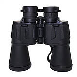 Бінокль для полювання і риболовлі Біноклі для спостереження на природі 50х50 армійський, фото 3