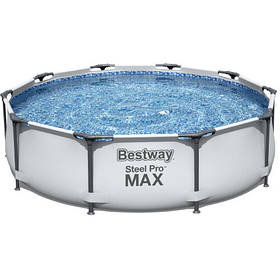 Каркасний круглий басейн Bestway 56408 (305-76см, 4678 л, фільтр-насос)