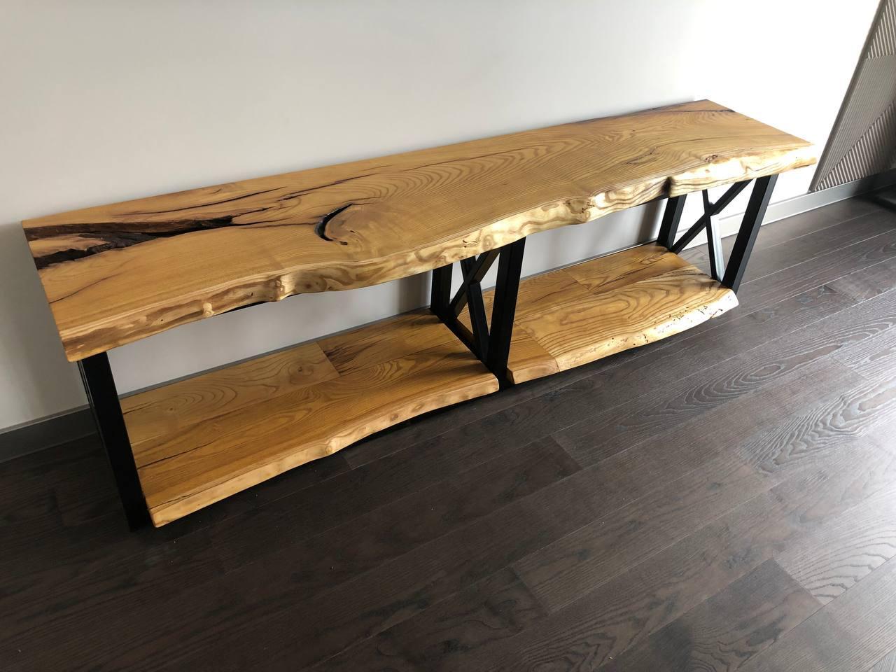 Стільниця для консолі з натурального дерева Шовковиця