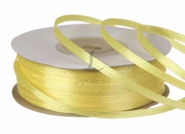 Лента атласная 3 мм (лимон), фото 1