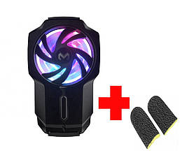 Портативний кулер-вентилятор для смартфона з акумулятором Sandy Union PUBG Mobile FL05