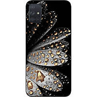 Силіконовий чохол для Samsung A71 Galaxy A715F з картинкою Квітка