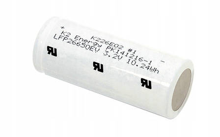 Аккумулятор 26650 K2 ENERGY 3,2V 3200 mAh, фото 3