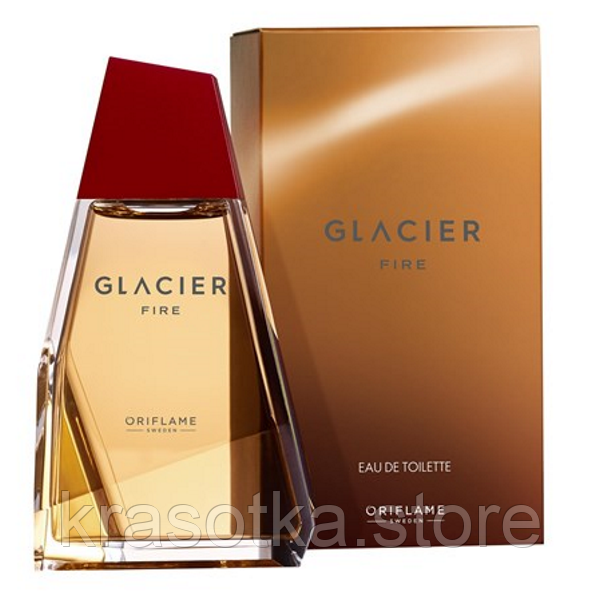 34478 Oriflame Glacier Fire. Оригінал! Туалетна вода Oriflame Глейшер Фае, 100 мл. Орифлейм 34478