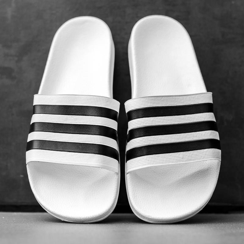Купить Мужские шлепанцы Adidas тапочки адидас белые шлепки сланцы, цена ...