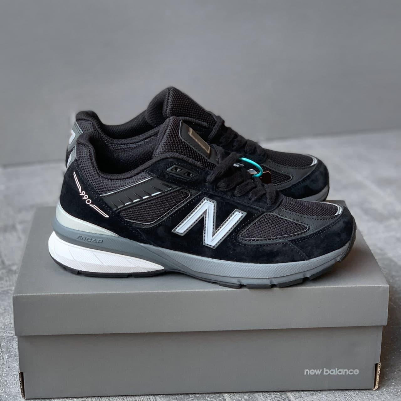 Кросівки жіночі чорні New Balance 990 (06099)