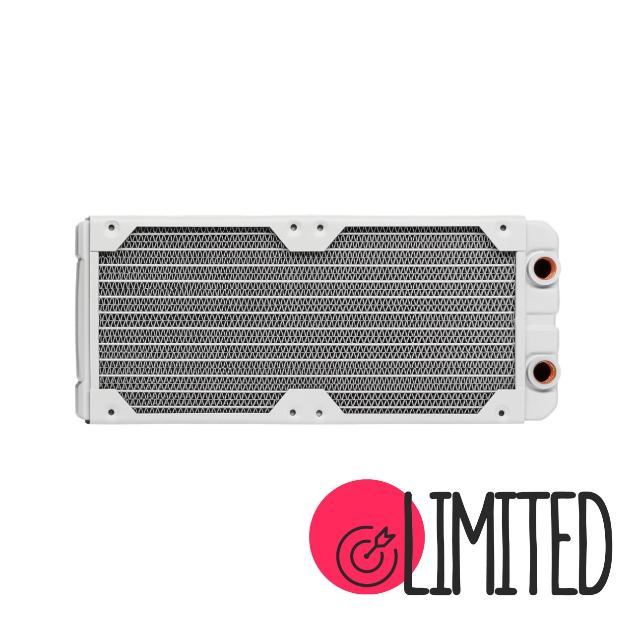 Водяний радіатор Corsair Hydro X Series XR5 240 мм - White (CX-9030007-WW)