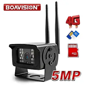 Камера BOAVISION NC909 3/4G (GSM) SIM Оптика SONY 5MP IMX335 IP Wi-Fi